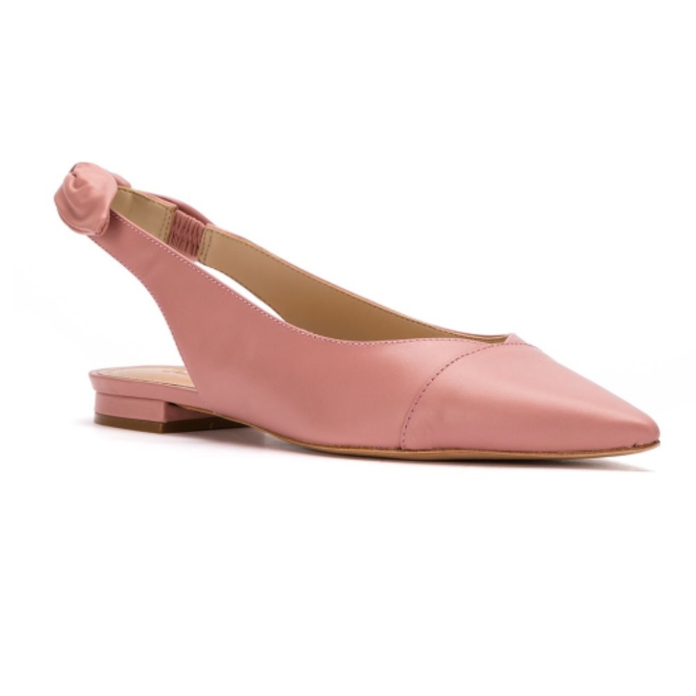 Schutz | Poppy Rose Leather Sandal 6.5